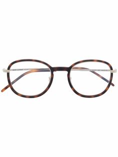 Saint Laurent Eyewear очки в оправе черепаховой расцветки