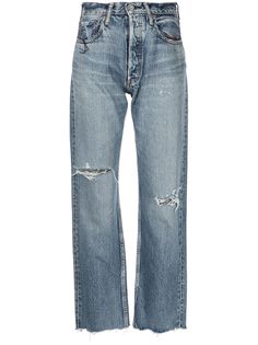 Moussy Vintage прямые джинсы Morganfield