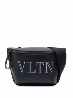 Valentino Garavani поясная сумка с логотипом VLTN