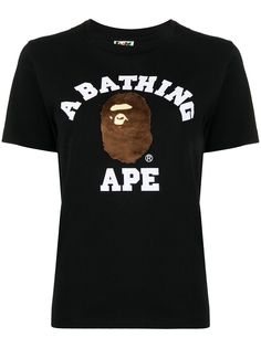 A BATHING APE® футболка с логотипом Bape
