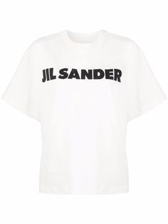 Jil Sander футболка с логотипом