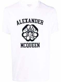 Alexander McQueen футболка с логотипом
