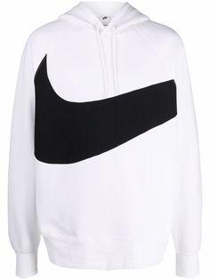 Nike худи с кулиской и принтом Swoosh