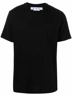 Off-White футболка с полосками Diag