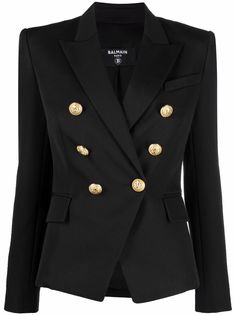 Balmain шерстяной блейзер