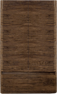 Шкаф двустворчатый подвесной 60x100 см старое дерево Style Line Атлантика СС-00002225