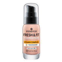 Основа тональная для лица ESSENCE FRESH &amp; FIT NEW тон 40 fresh sun beige 30 мл