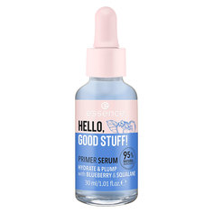 Сыворотка-праймер для лица ESSENCE HELLO, GOOD STUFF! увлажняющая primer serum hydrate &amp; plump 30 мл