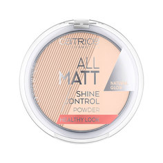 Пудра компактная для лица CATRICE ALL MATT SHINE CONTROL POWDER HEALTHY LOOK тон 100 neutral fresh beige