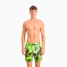 Шорты для плавания Swim Men’s Reflection All-Over-Print Mid Shorts Puma