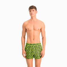 Шорты для плавания Swim Men’s Wave All-Over-Print Short Swimming Shorts Puma
