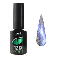 ruNail, Гель-лак Cats eye 12D №6619