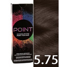 POINT, Крем-краска для волос 5.75