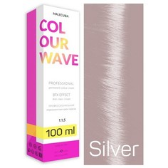 Malecula, Крем-краска для волос Colour Wave, серебряная