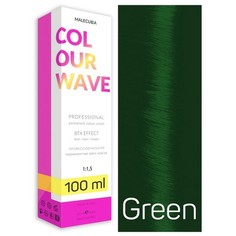 Malecula, Крем-краска для волос Colour Wave, зеленая