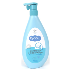 Bebble, Детский шампунь для волос и тела, 400 мл