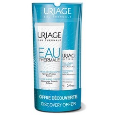 Uriage, Крем для рук и стик для губ Eau Thermale