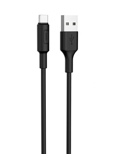 Аксессуар Hoco X25 Soarer USB - Type-C 1m Black 6957531080145