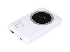 Внешний аккумулятор TopON TOP-M10 10000mAh MagSafe Qi 15W PD 20W White
