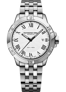 Швейцарские наручные мужские часы Raymond weil 8160-ST-00300. Коллекция Tango