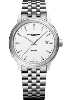 Швейцарские наручные мужские часы Raymond weil 2237-ST-30011. Коллекция Maestro