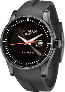 fashion наручные мужские часы Locman 0600BKKW-BKWSIA. Коллекция ISLAND