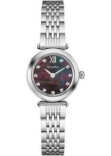 Японские наручные женские часы Bulova 96S169. Коллекция Diamonds