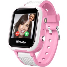 Детские смарт-часы Кнопка жизни Aimoto Pro Indigo 4G розовый (9500103)