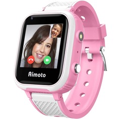 Детские смарт-часы Кнопка жизни Aimoto Pro Indigo 4G розовый (9500103)