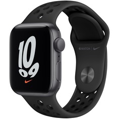 Смарт-часы Apple Watch Nike SE 40 мм серый космос, спортивный ремешок