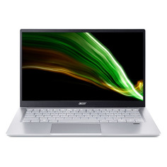 Ультрабук Acer Swift 3 SF314-511-57XA, 14", IPS, Intel Core i5 1135G7 2.4ГГц, 8ГБ, 512ГБ SSD, Intel Iris Xe graphics , Windows 10, NX.ABLER.005, серебристый