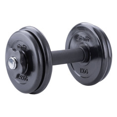 Гантель Starfit DB-712 1гант. 4кг обрезин. черный (УТ-00019982)