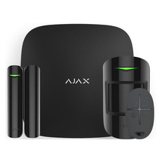 Комплект AJAX StarterKit, +датчик дыма (1), безопасность и защита, черный