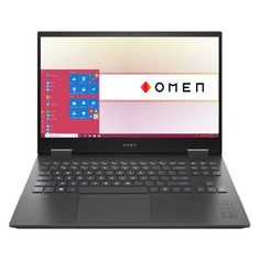 Ноутбук HP Omen 15-en1020ur, 15.6", IPS, AMD Ryzen 7 5800H 3.2ГГц, 16ГБ, 512ГБ SSD, NVIDIA GeForce RTX 3070 для ноутбуков - 8192 Мб, Windows 10 Home, 4L5Q5EA, темно-серебристый