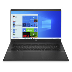 Ноутбук HP 17-cp0067ur, 17.3", AMD Ryzen 3 3250U 2.6ГГц, 4ГБ, 256ГБ SSD, AMD Radeon , Windows 10, 4L5W1EA, черный