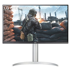 Монитор LG UltraFine 27UP650-W 27", черный и серебристый [27up650-w.aruz]