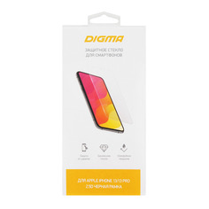 Защитное стекло для экрана Digma DGG2AP13PA для Apple iPhone 13/13 Pro 2.5D, 1 шт