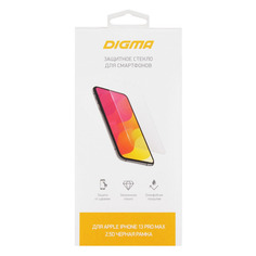 Защитное стекло для экрана Digma DGG1AP13PA для Apple iPhone 13/13 Pro прозрачная, 1 шт