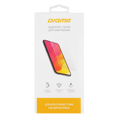 Защитное стекло для экрана Digma DGG2AP13MA для Apple iPhone 13 mini 2.5D, 1 шт