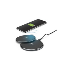 Беспроводное зарядное устройство HAMA QI-FC10, microUSB, 2A, черный [00188321]