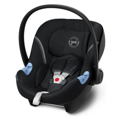 Автокресло детское CYBEX Aton, 0/0+, черный [513103015]