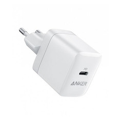 Сетевое зарядное устройство ANKER PPort 3 PD, USB-C, 3A, белый/белый [a2631g21]