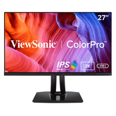 Монитор ViewSonic VP2756-2K 27", черный [vs18704]