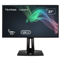 Монитор ViewSonic VP2768a-4K 27", черный [vs17380]