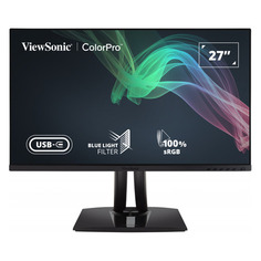 Монитор ViewSonic VP2756-4K 27", черный [vs18705]