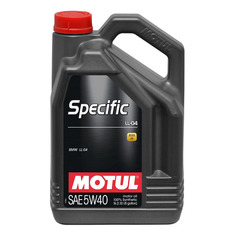 Моторное масло MOTUL Specific BMW LL-04 5W-40 5л. синтетическое [101274]