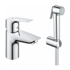 Смеситель для раковины (умывальника) GROHE BauEdge 23757001, хром