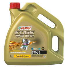 Моторное масло CASTROL EDGE Turbo Diesel FST 0W-30 4л. синтетическое [157e5c]