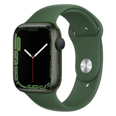 Смарт-часы Apple Watch Series 7 MKN73RU/A, 45мм, зеленый / зеленый