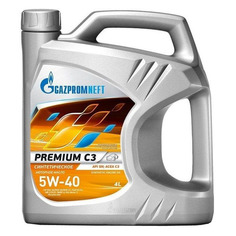 Моторное масло GAZPROMNEFT Premium 5W-40 4л. синтетическое [253142233]